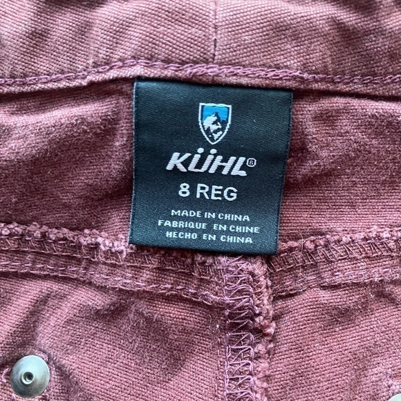 Kuhl Women's Burgundy Skinny Pants Size 8
Hiking Outdoor Jeans Adventure - Picture 7 of 10